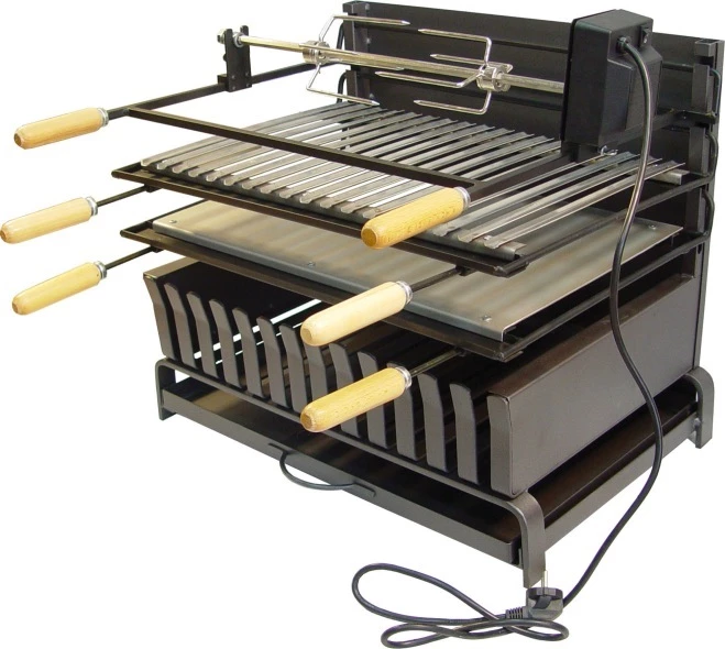 Cajon Barbacoa Rubiales Pequeño Con Rustidor 1 Cajon Barbacoa Rubiales Pequeño Con Rustidor