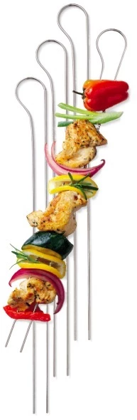 Weber Set De 8 Brochetas Dobles