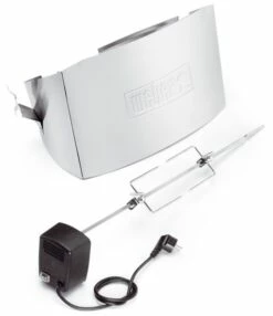 Asador Giratorio Para Weber Q 300, 3000 Y 3200