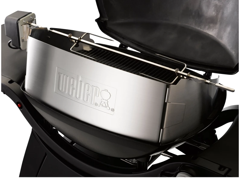 Asador Giratorio Para Weber Q 300, 3000 Y 3200 2 Asador Giratorio Para Weber Q 300, 3000 Y 3200 - Imagen 2