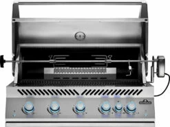 Napoleon Serie 700 38 RB Encastrar BIG38RBPSS -Weber Tienda de ventas BIG38RB Grillhead Str Open KnobsOff Lit Rotisserie 1