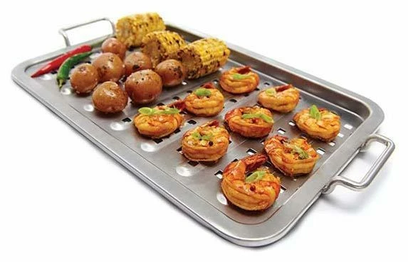 Bandeja Plana Inox. Broil King Para Barbacoas 3 Bandeja Plana Inox. Broil King Para Barbacoas - Imagen 3