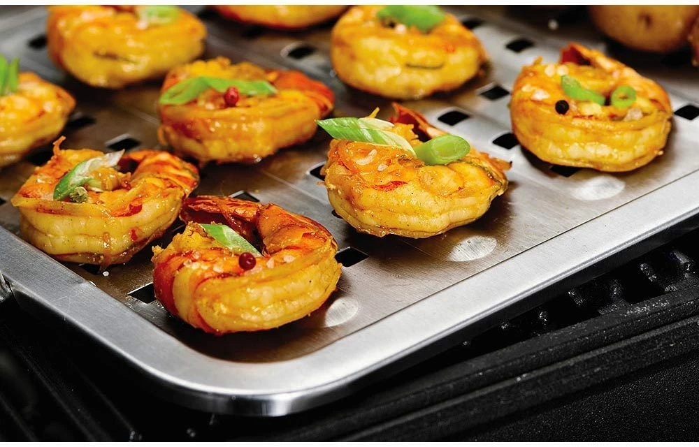 Bandeja Plana Inox. Broil King Para Barbacoas 6 Bandeja Plana Inox. Broil King Para Barbacoas - Imagen 6