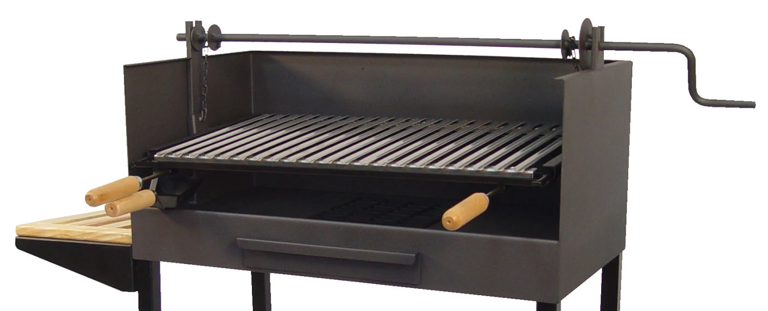 Barbacoa Acedera Con Elevador Mediana 2 Barbacoa Acedera Con Elevador Mediana - Imagen 2