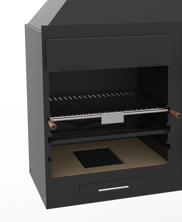 Barbacoa Argentina 140 Cm. Con Horno 2 Barbacoa Argentina 140 Cm. Con Horno - Imagen 2