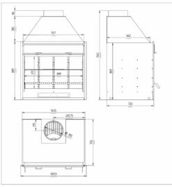 Barbacoa Argentina 90 Cm. 7 Barbacoa Argentina 90 Cm. -Weber Tienda de ventas Barbacoa Argentina 90 cm 3