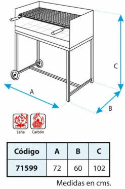 Barbacoa Argentina Extra Fondo -Weber Tienda de ventas Barbacoa Argentina Extra Fondo 3
