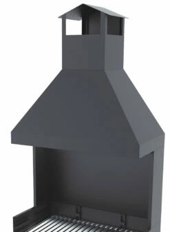 Barbacoa Carbón Y Leña 80 Cm Con Chimenea Y Carro -Weber Tienda de ventas Barbacoa Carbon y Lena 80 cm con Chimenea y Carro3