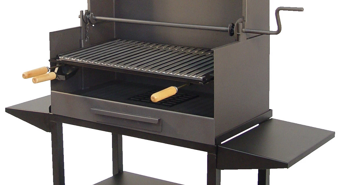 Barbacoa Chimenea Todo Metal Pequeña 2 Barbacoa Chimenea Todo Metal Pequeña - Imagen 2