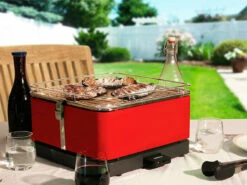 Barbacoa Portatil Sin Humo Teide Rojo -Weber Tienda de ventas Barbacoa Portatil Sin Humo Teide Rojo 11