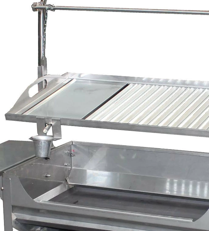 IMEX Barbacoa Todo Acero Inoxidable Con Elevador Deluxe 2 IMEX Barbacoa Todo Acero Inoxidable Con Elevador Deluxe - Imagen 2