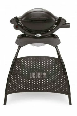 Barbacoa Weber Q 1000 Negra + Mesa