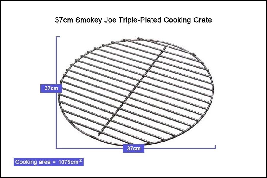 Weber Smokey Joe Premium 37 Cm Gris Humo 4 Weber Smokey Joe Premium 37 Cm Gris Humo - Imagen 4
