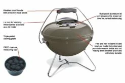 Weber Smokey Joe Premium 37 Cm Gris Humo 11 Weber Smokey Joe Premium 37 Cm Gris Humo -Weber Tienda de ventas Barbacoa a carbon Weber Smokey Joe Premium Gris Humo 5