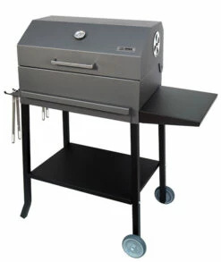 Barbacoa Con Tapa Todo Metal Grande