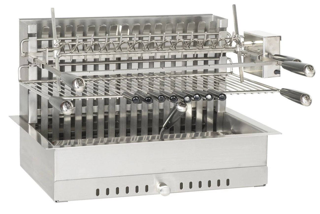 Barbacoa De Carbón Modelo Berlanga 918-56 Inox. 1 Barbacoa De Carbón Modelo Berlanga 918-56 Inox.