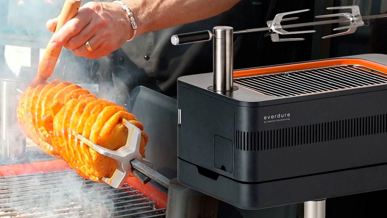 Barbacoa De Carbón Con Rustidor Fusion 9 Barbacoa De Carbón Con Rustidor Fusion - Imagen 9