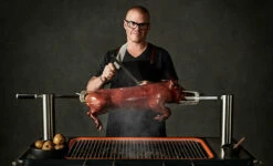 Barbacoa De Carbón Con Rustidor Hub -Weber Tienda de ventas Barbacoa de Carbon con Rustidor Hub 22