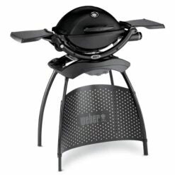 Barbacoa Weber Q 1200 Negra Con Stand