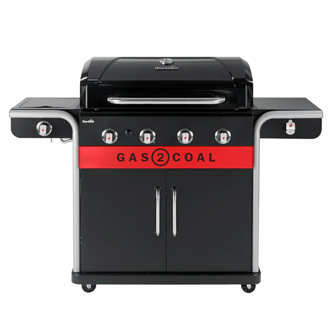 Barbacoa Gas Y Carbón Gas2Coal 2.0 De 4 Quemadores