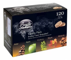 Bisquettes Bradley 120 Unidades 5 Variedades De Sabor