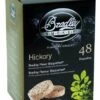 Bisquettes Bradley 48 Unidades Sabor Hickory