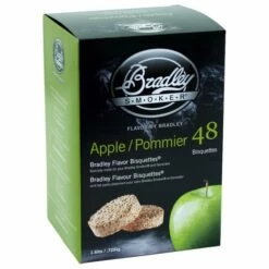 Bisquettes Bradley 48 Unidades Sabor Manzano