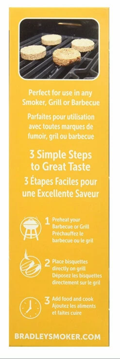 Bradley Bisquettes Prémium 48 Unds. Sabor Cerveza -Weber Tienda de ventas Bisquettes Premium 48 Unds Sabor Cerveza 4