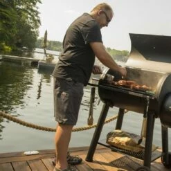 Broil King Regal Offset 400 -Weber Tienda de ventas Broil King Offset Smoker 500 15