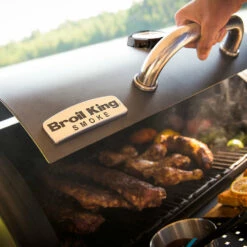 Broil King Regal Offset 400 -Weber Tienda de ventas Broil King Offset Smoker 500 2