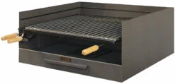 Cajon Barbacoa Con Parrilla Inox. Grande Extra Fondo