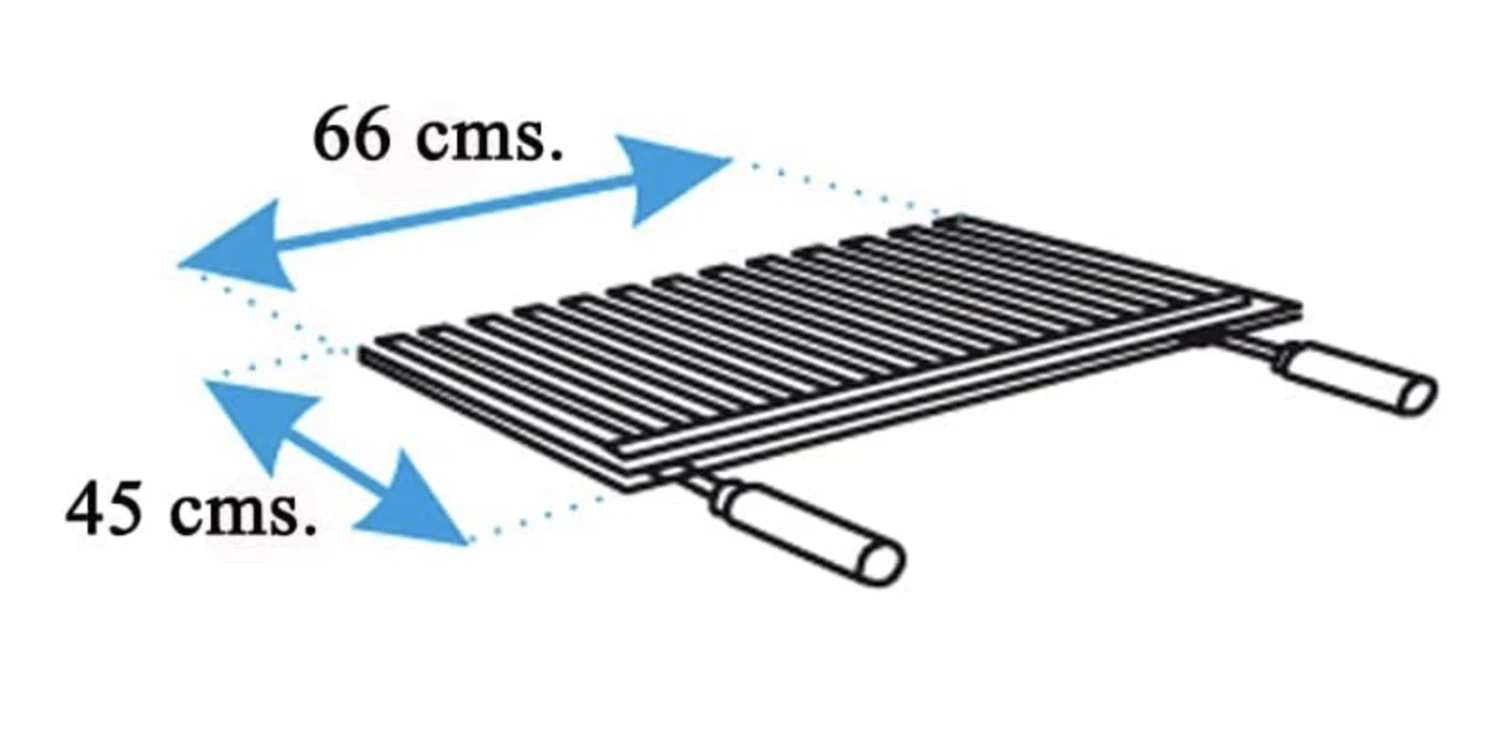 Cajon Barbacoa Con Parrilla Inox. Montijo 2 Cajon Barbacoa Con Parrilla Inox. Montijo - Imagen 2