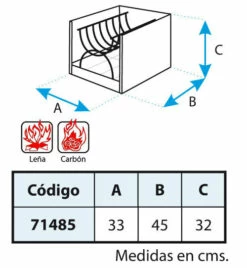Cajon Leñero Barbacoa Argentina -Weber Tienda de ventas Cajon Lenero Barbacoa Argentina 4