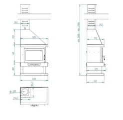 Chimenea De Leña De RincónC-302 IK -Weber Tienda de ventas Captura de pantalla 2022 12 01 a las 9.49.17