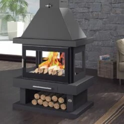 Chimenea De Leña Modelo C-104 K -Weber Tienda de ventas Chimenea de Lena Modelo C 104 K 2