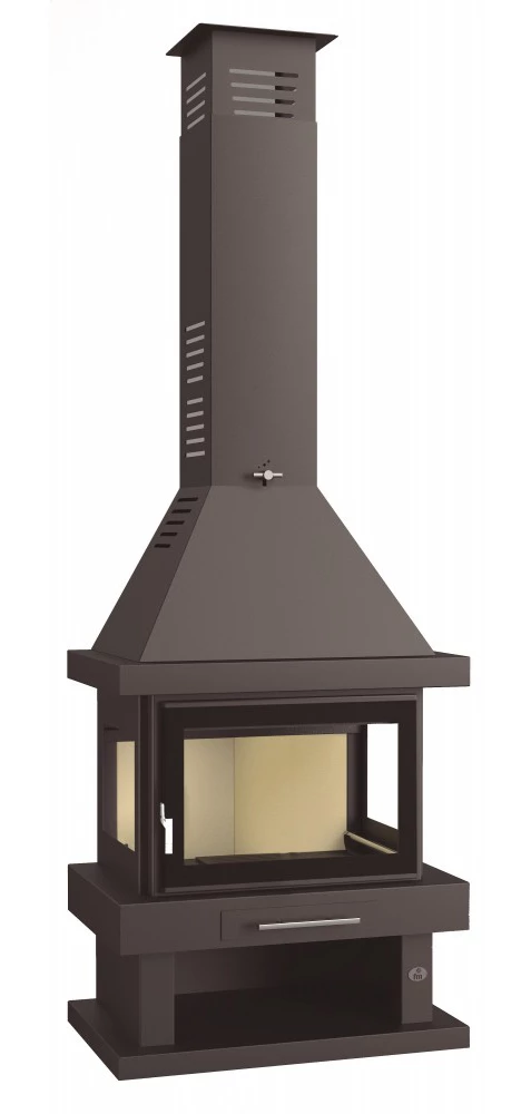 Chimenea De Leña Modelo C-203 K 1 Chimenea De Leña Modelo C-203 K