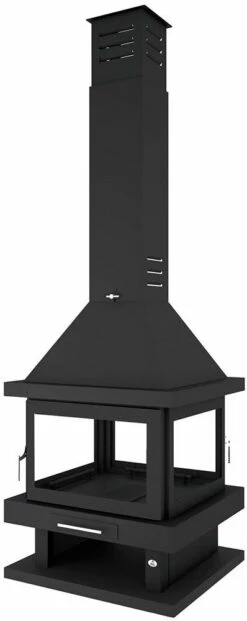 Weber Tienda de ventas 31 Chimenea De Leña Modelo C-204