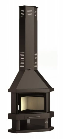 Chimenea De Leña Rinconera Modelo C-200 RK