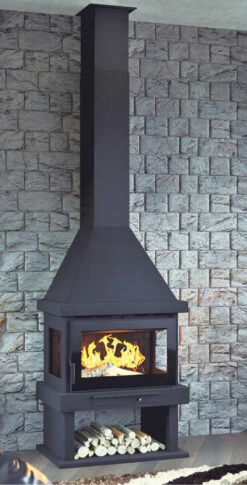 Chimenea De Leña Con Turbinas C-303 TFK -Weber Tienda de ventas Chimenea de Lena con Turbinas C 303 TFK 2