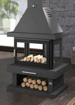 Chimenea De Leña Modelo C-104