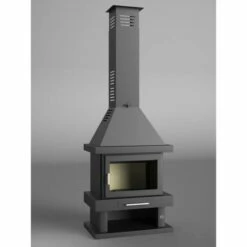 Chimenea De Leña Frontal Modelo C-200 -Weber Tienda de ventas Chimenea de lena C 200.1