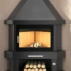 Chimenea De Leña Rinconera Modelo C-200 R