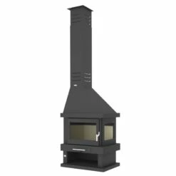 Chimenea De Leña De RincónC-302 D -Weber Tienda de ventas Chimenea de lena de rincon C 302 D 2