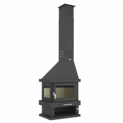Chimenea De Leña De RincónC-302 IK -Weber Tienda de ventas Chimenea de lena de rincon C 302 IK 3