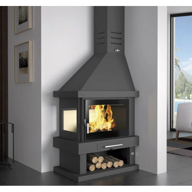 Chimenea De Leña De RincónC-302 I 1 Chimenea De Leña De RincónC-302 I