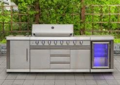 Cocina Exterior Acero Inoxidable Marbella -Weber Tienda de ventas Cocina Exterior Acero Inoxidable Marbella 16b