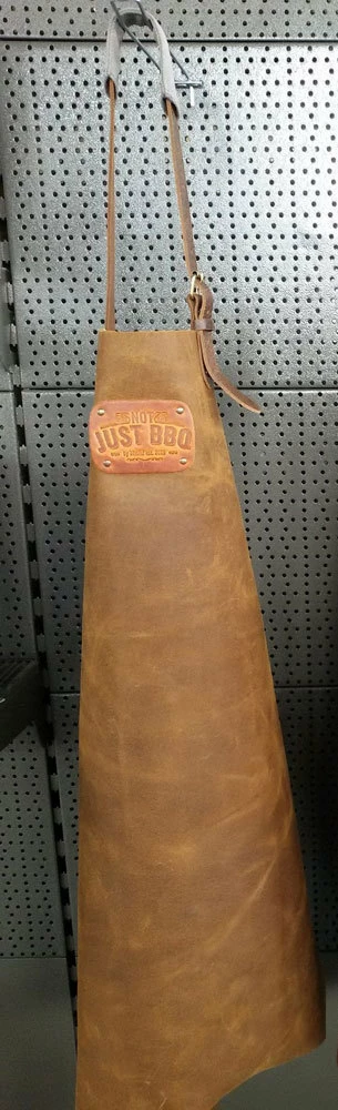 BARBECOOK Delantal De Cuero Color Cognac