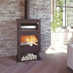 Estufa De Leña Modelo CH-8 -Weber Tienda de ventas Estufa de Lena Modelo CH 8 3