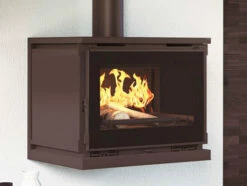 Estufa De Leña Con Turbinas Modelo M-170