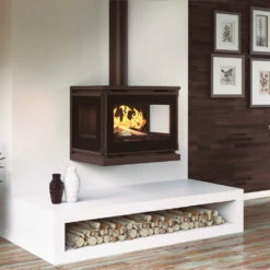 Estufa De Leña Con Turbinas Modelo M-173 6 Estufa De Leña Con Turbinas Modelo M-173 -Weber Tienda de ventas Estufa de Lena Modelo M 173 3